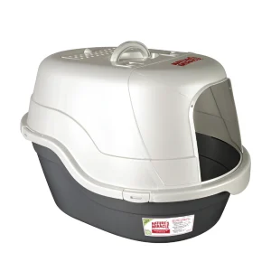 Caja Higiénica Ovalada para Desechos de Gatos