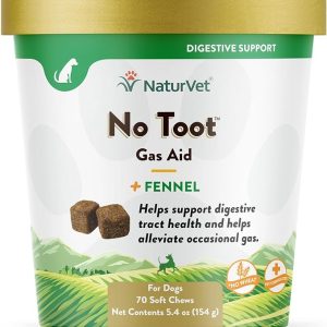 Naturvet Control Flatulencia para Perro 70 Unidades