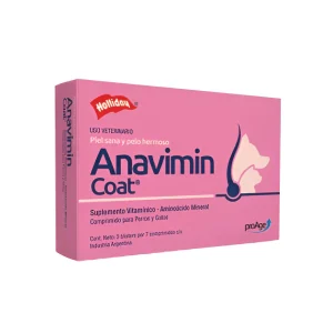Anavimin Coat Tableta para Perro y Gato