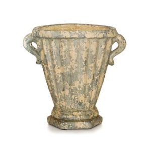 Jarrón clásico gris