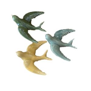 Golondrinas cerámica colores 2