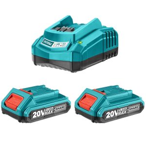 Kit Total de 2 Baterías 20v y Cargador rápido