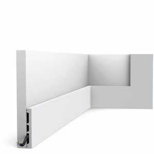 Zócalo Orac mod. SX163 Blanco RAL9003