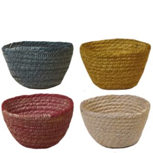 Cesta panera mini tela 12×9