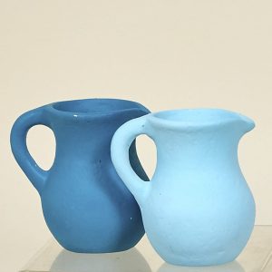 Jarrón papel mache ibiza 18×16 cm