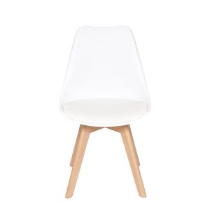 Silla polipropileno y madera