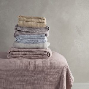 Colcha algodón 260 lila