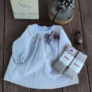 Vestido Plumeti Lazo